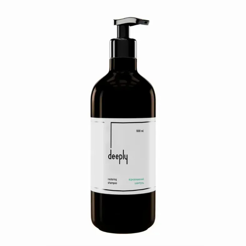 Deeply Restoring Shampoo 1000ml – regenerujący szampon do włosów zniszczonych i farbowanych