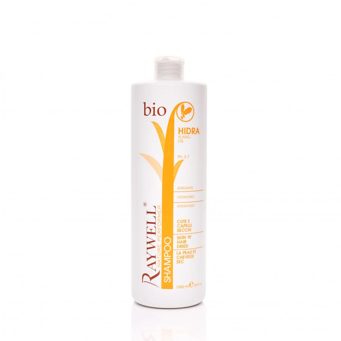 Szampon nawilżający Raywell bio HIDRA 1000 ml
