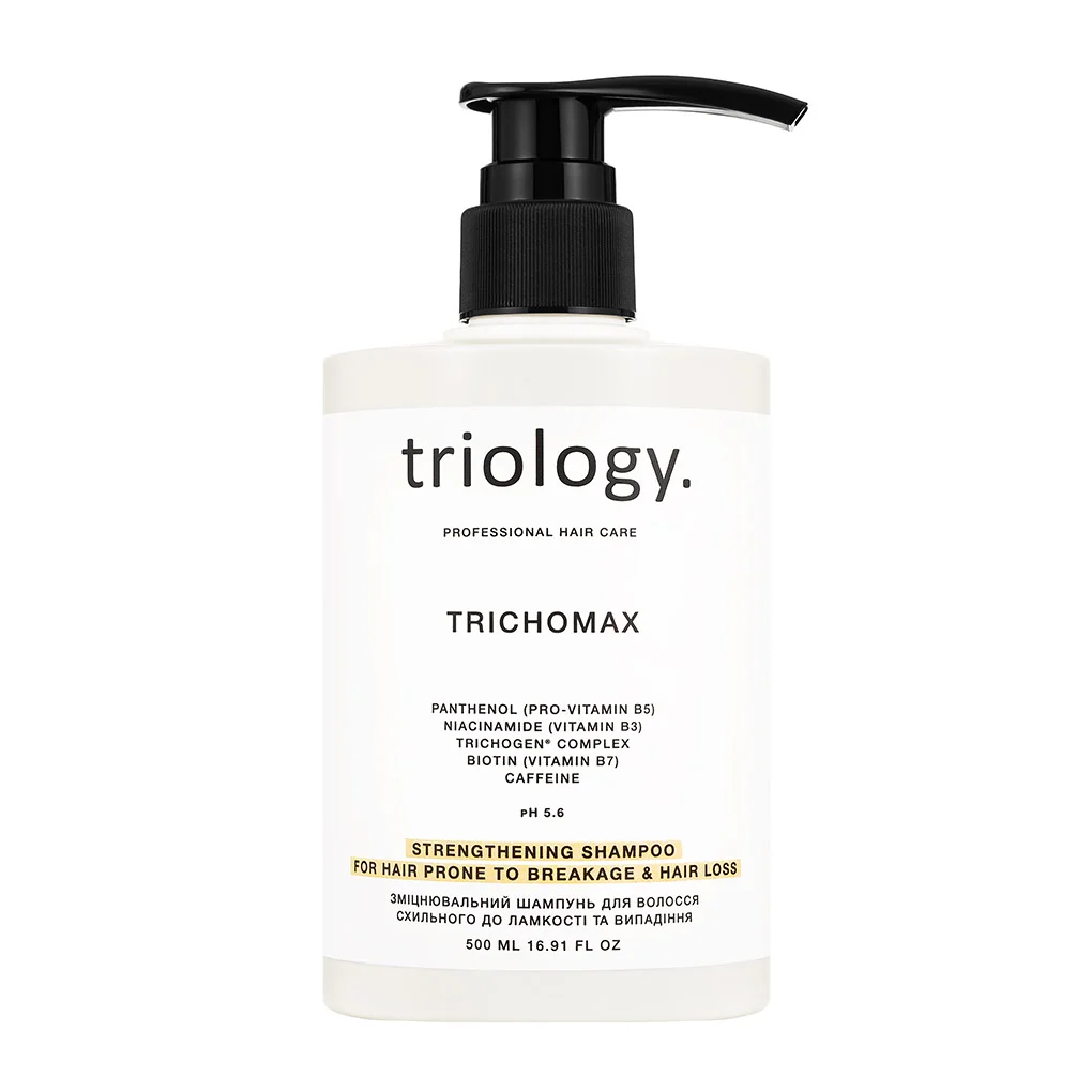 Trichomax Triology – wzmacniający szampon do włosów skłonnych do łamliwości i wypadania  500ml