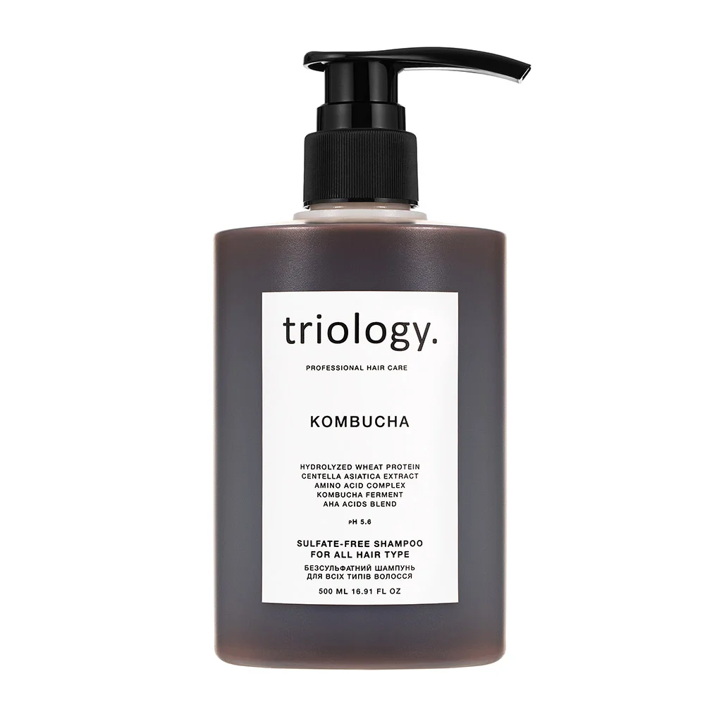 Kombucha Triology – bezsulfatowy szampon do wszystkich typów włosów 500ml