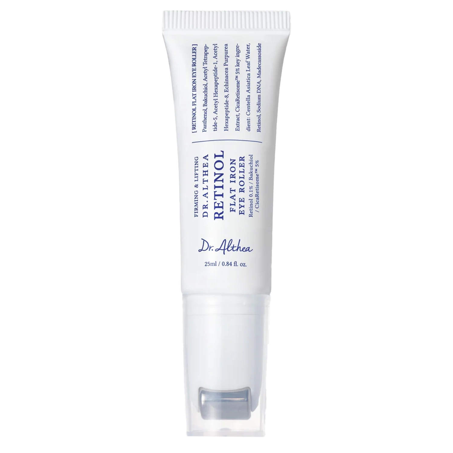 Dr. Althea Retinol Flat Iron Eye Roller – Przeciwzmarszczkowe Serum pod Oczy z Retinolem i Rollerem 25 ml